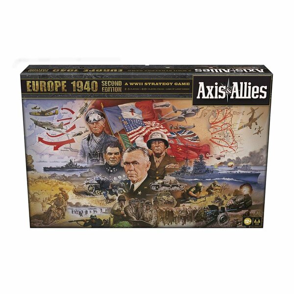 Hasbro Axis & Allies-Europe 1940 2nd Edition Board Games HA3847